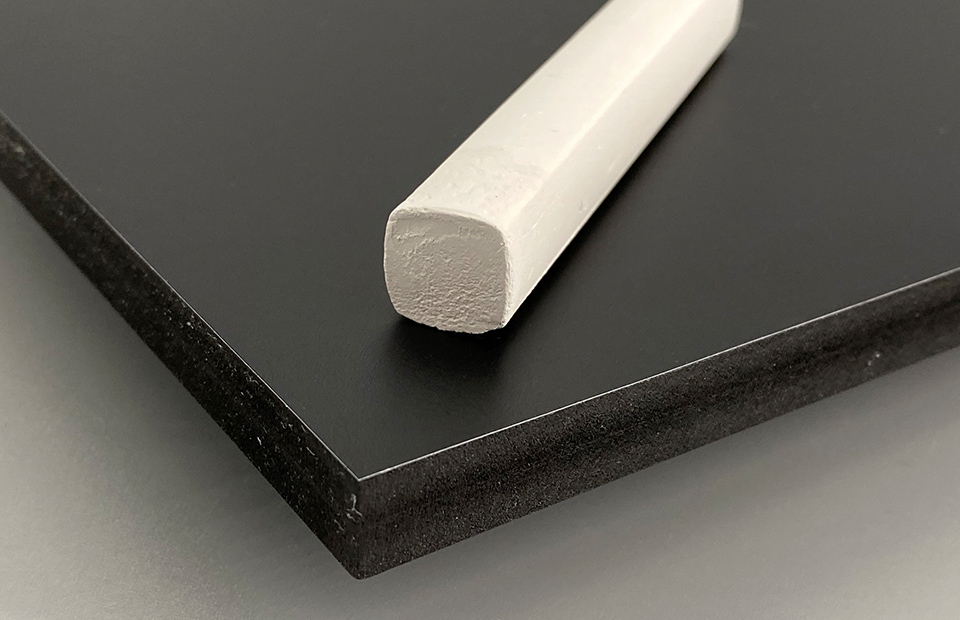 Werbehaug Materialkunde Folien Tafelfolien schwarze Tafelfolie zur Tafelkreide und Flüssigkreide-Beschriftung
