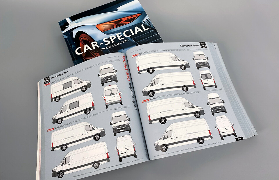 Werbehaug Services Fahrzeug-Konturdaten Car-Special Creatic Collection